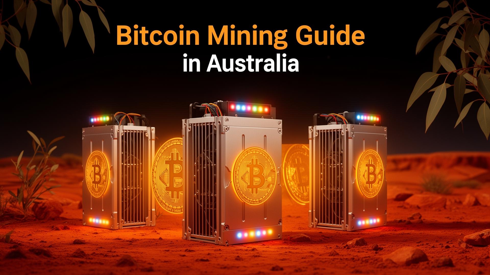 Bitcoin mining in Australia with ASIC hardware, electricity costs, and profitability analysis
