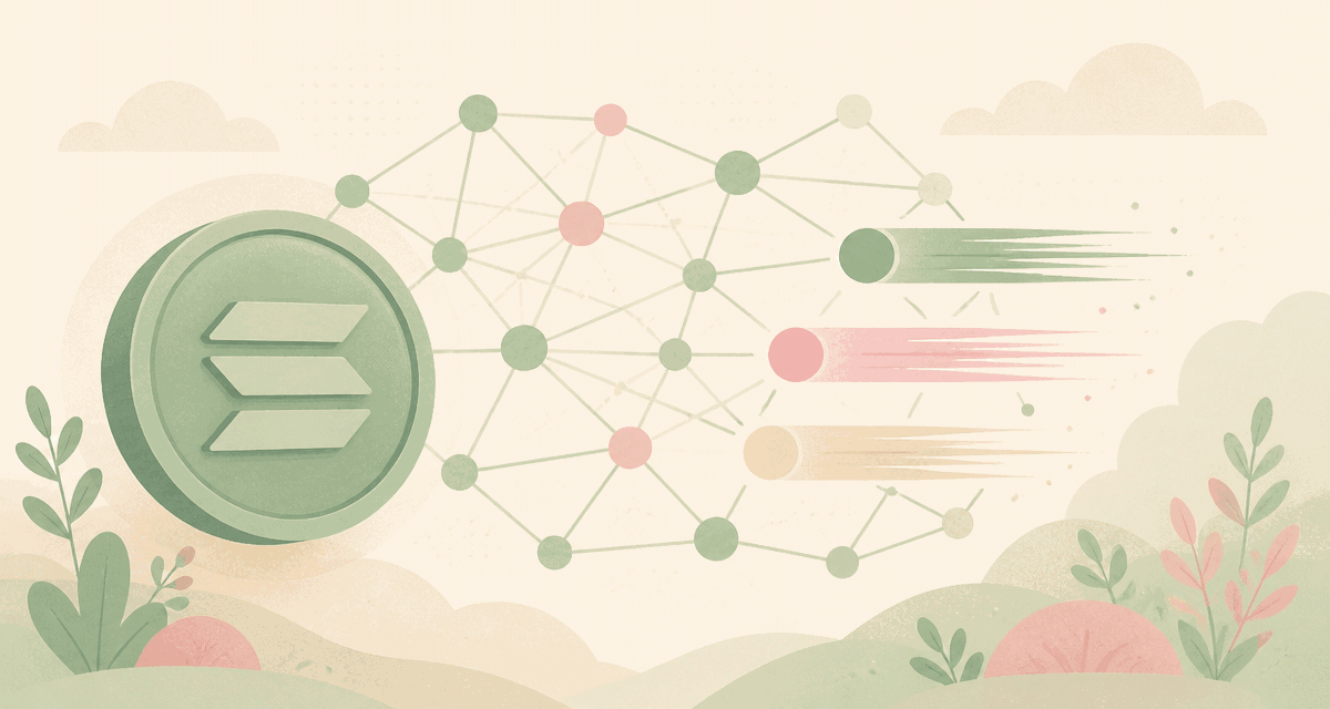 Illustrated explainer of the Solana network and SOL for Australian beginners